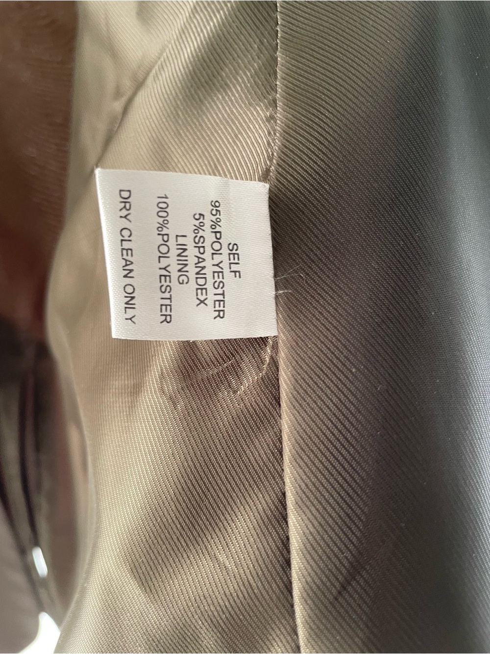 Audrey Olive-Tone Tailored Blazer - Picture 5 of 6